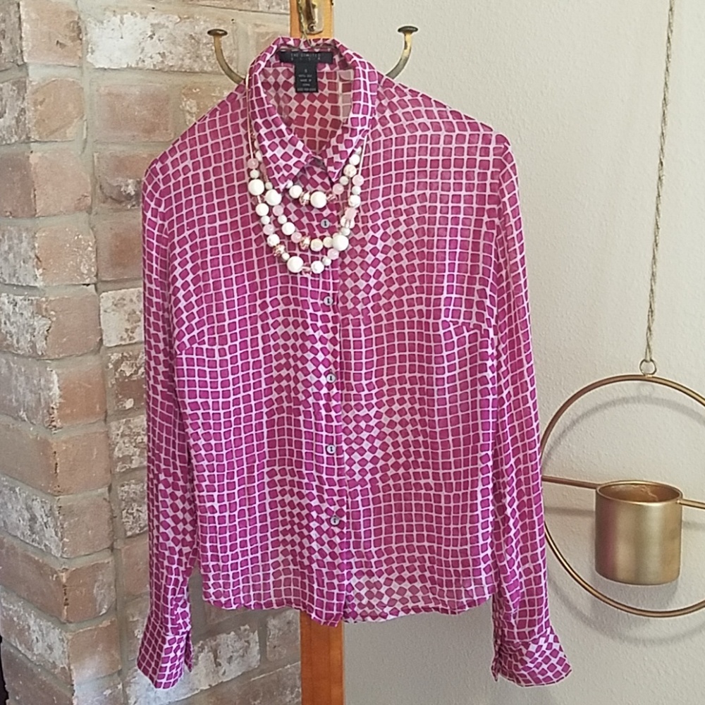 THE LIMITED silk blouse